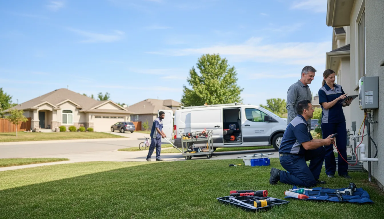 Tankless water heater service in Ford City, PA